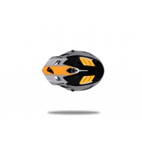 motocross Korey helmet for kids grey and orange - Helmets - HE13600-EF - UFO Plast