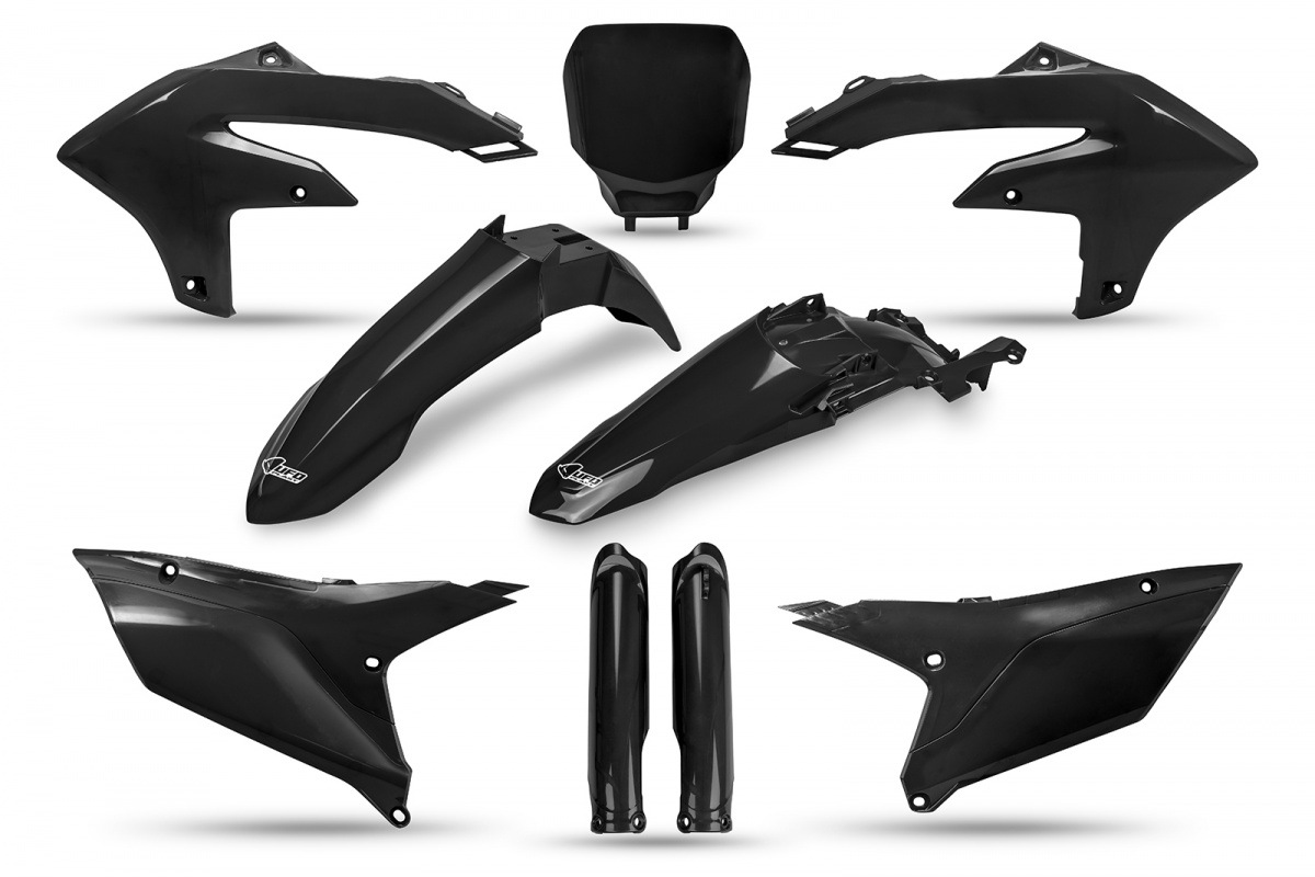 Full plastic kit Yamaha - black - REPLICA PLASTICS - YAKIT326F-001 - UFO Plast