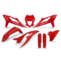 Full plastic kit with headlight Beta - red - REPLICA PLASTICS - BEKIT801F-063 - UFO Plast