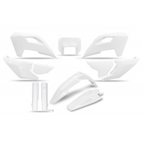 Plastic Full kit Husqvarna white - REPLICA PLASTICS - HUKIT627F-040 - UFO Plast